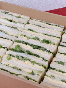 Egg Salad & Lettuce Finger Sandwiches (27pcs) - Image 2