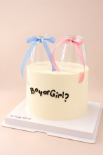 F3 - Gender Reveal Cake